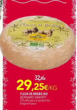 naturéO Bernard gaborit fleur de brebis bio offre