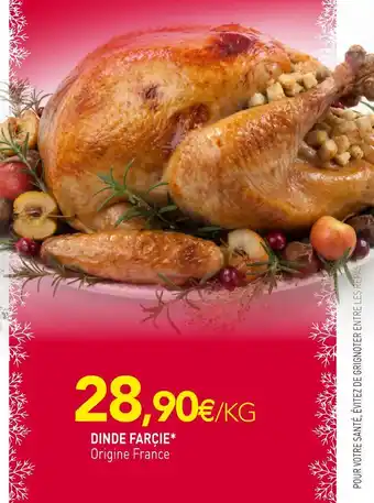 naturéO Dinde farcie offre