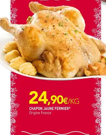 naturéO Chapon jaune fermier offre