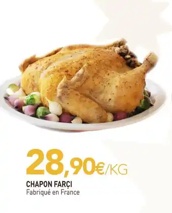 naturéO Chapon farci offre