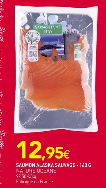 naturéO Nature oceane saumon alaska sauvage offre