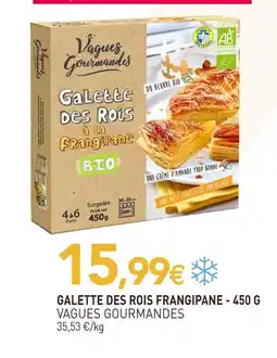 naturéO Vagues gourmandes galette des rois à la frangipane offre