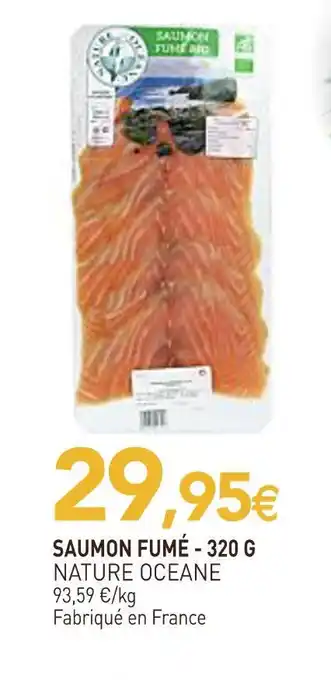 naturéO Nature oceane saumon fumé offre