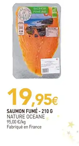 naturéO Nature oceane saumon fumé - 210 g offre