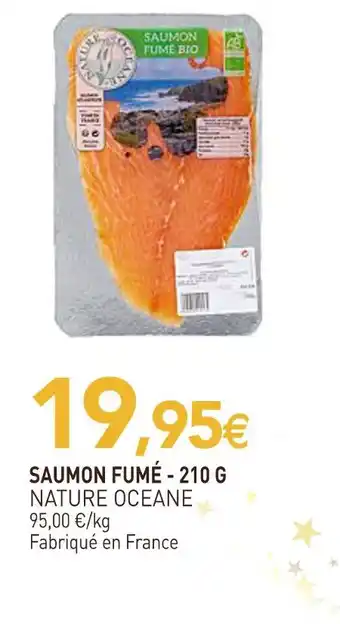 naturéO Nature oceane saumon fumé - 210 g offre