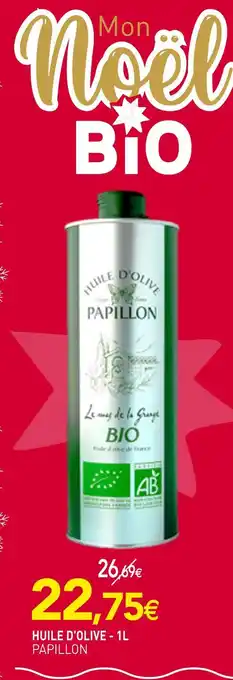 naturéO Papillon huile d'olive offre