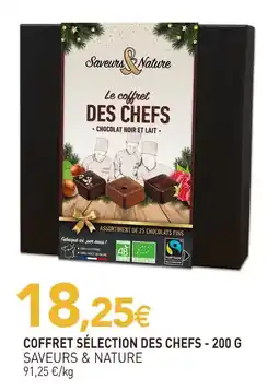 naturéO Saveurs & nature coffret sélection des chefs offre
