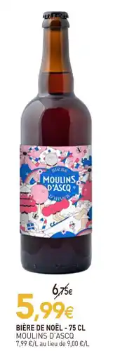 naturéO Moulins d'ascq bière de noël offre