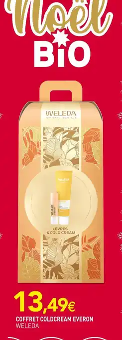 naturéO Weleda coffret coldcream everon offre
