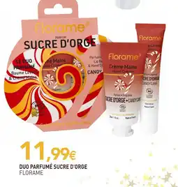 naturéO Florame duo parfumé sucre d'orge offre