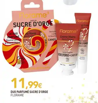 naturéO Florame duo parfumé sucre d'orge offre