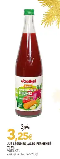 naturéO Voelkel jus légumes lacto-fermenté offre