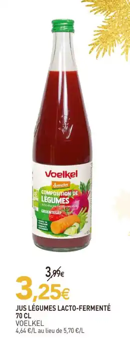 naturéO Voelkel jus légumes lacto-fermenté offre