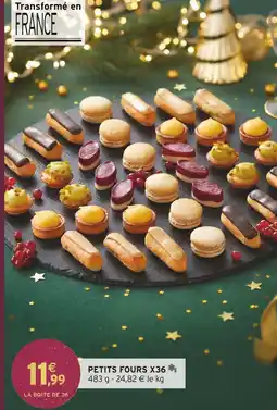 Intermarché Petits fours x36 offre