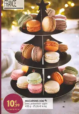 Intermarché Macarons x36 offre