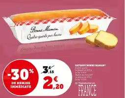 U Express Bonne maman gateaux offre