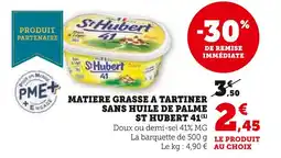 U Express St hubert matière grasse à tartiner sans huile de palme 41 offre