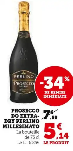 U Express Perlino millesimato prosecco do extra-dry offre