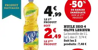 U Express Lesieur huile isio 4 olive offre
