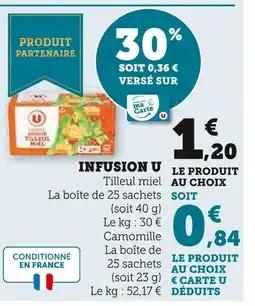 U Express U infusion offre