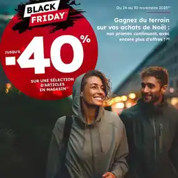 Sport 2000 Jusqu'à -40% sur une sélection d'articles en magasin offre