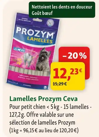 Maxi Zoo Prozym ceva lamelles offre