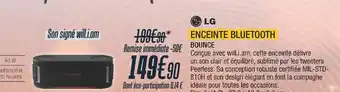 Proxi Confort Lg enceinte bluetooth offre