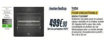 Proxi Confort Beko four encastrable offre