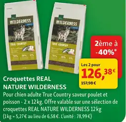 Maxi Zoo Real nature croquettes real offre
