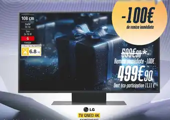 Proxi Confort Lg tv qned 4k offre