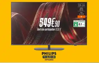 Proxi Confort Philips tv qled 4k offre
