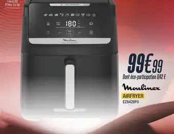 Proxi Confort Moulinex airfryer offre