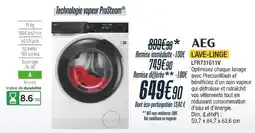 Proxi Confort Aeg lave-linge offre