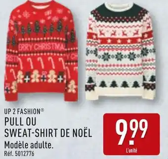 ALDI Up 2 fashion pull offre