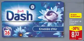 ALDI Dash lessive dose** ✪ offre