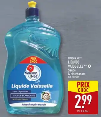 ALDI Maison net liquide vaisselle offre