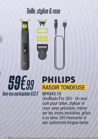 Proxi Confort Philips rasoir tondeuse offre