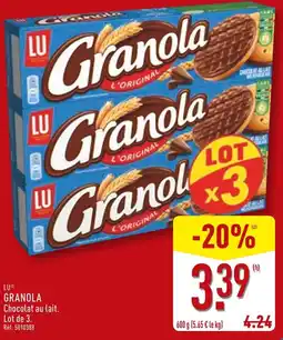 ALDI Lu granola offre