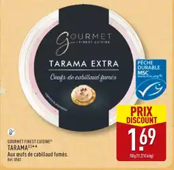 ALDI Gourmet finest cuisine tarama offre
