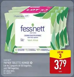 ALDI Fess'nett papier toilette humide ✪ offre