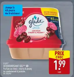 ALDI Glade désodorisant gel offre