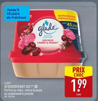 ALDI Glade désodorisant gel offre