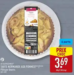 ALDI Desserissimes tarte normande aux pommes offre