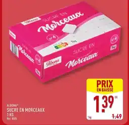 ALDI Albona sucre en morceaux offre
