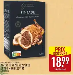 ALDI Gourmet finest cuisine pintade farcie aux cèpes et aux morilles offre