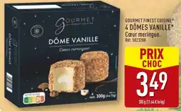 ALDI Gourmet finest cuisine dôme vanille offre