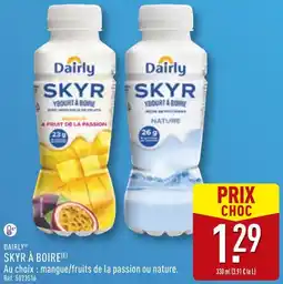 ALDI Dairly skyr à boire offre