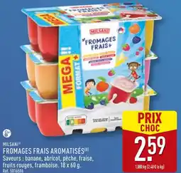 ALDI Milsani fromages frais aromatisés offre