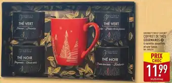 ALDI Gourmet finest cuisine coffret de thés gourmands offre
