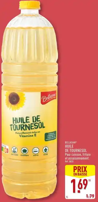 ALDI Bellasan huile de tournesol offre